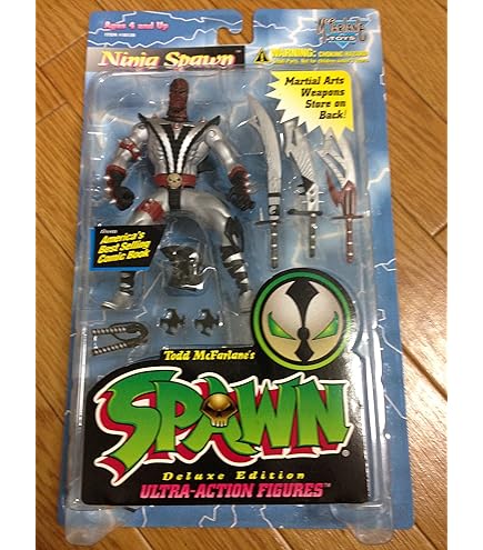 Amazon.com: Spawn Series 3 Ninja Spawn Action Figure : Toys & Games